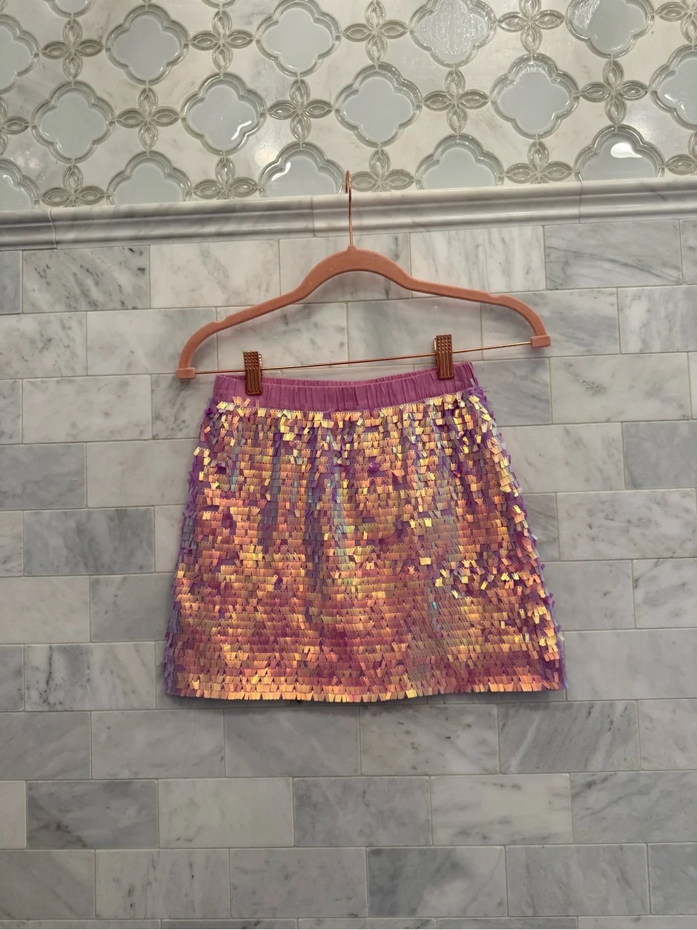 J.Crew/Crewcuts sequin skirt for girls